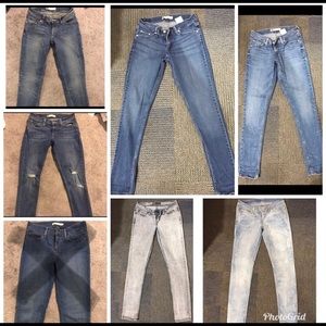 SOLD Bundle Lot of Levi’s Skinny Jeans